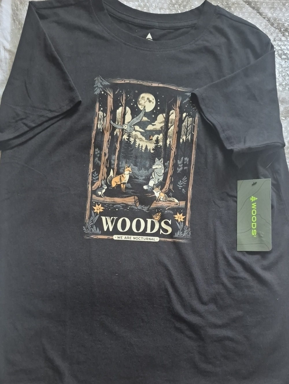 Woods Cayley We Are Nocturnal Graphic T-Shirt